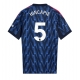 Arsenal Piero Hincapie #5 Gostujuci Dres 2025-26 Kratak Rukav Arsenal Piero Hincapie #5 Gostujuci Dres 2025-26 Kratak Rukav